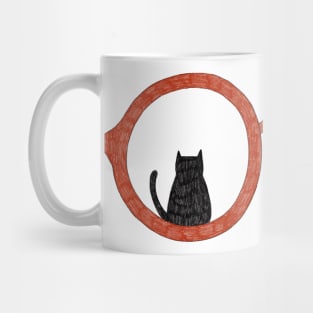 Cat in the Glasses Mug